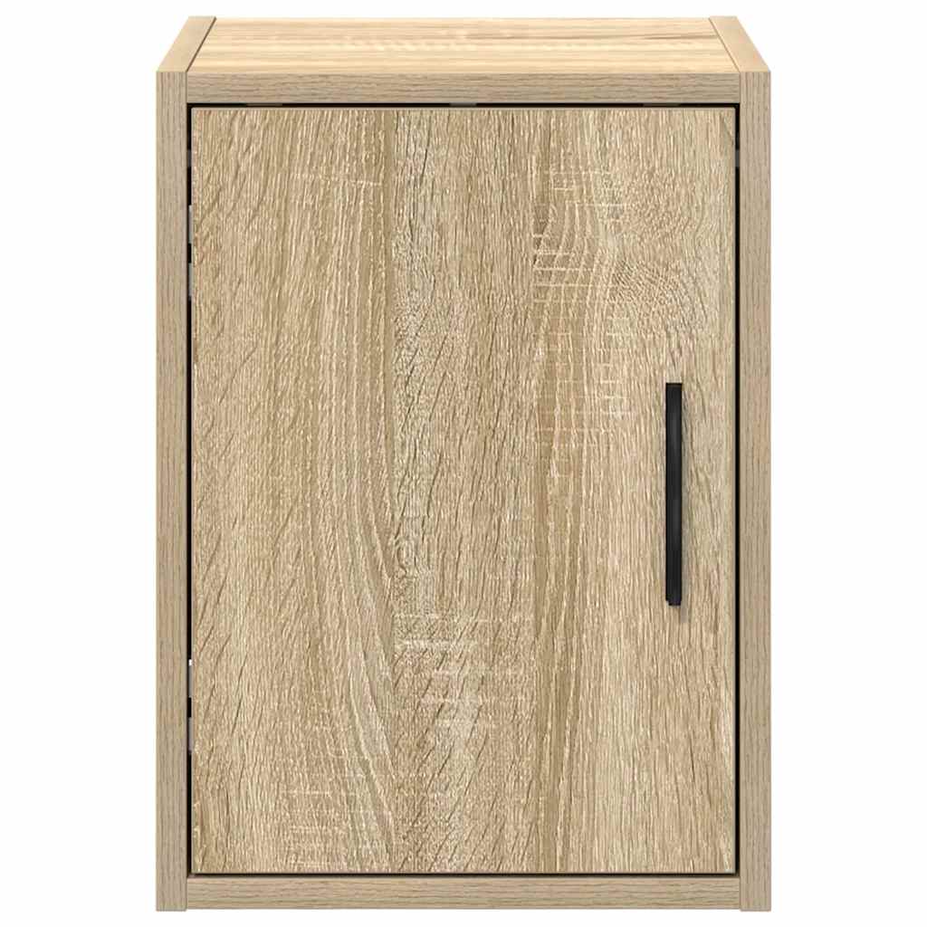 Garage Wall Cabinets 2 pcs Sonoma Oak Engineered Wood