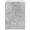 Garage Wall Cabinets 2 pcs Concrete Grey Engineered Wood