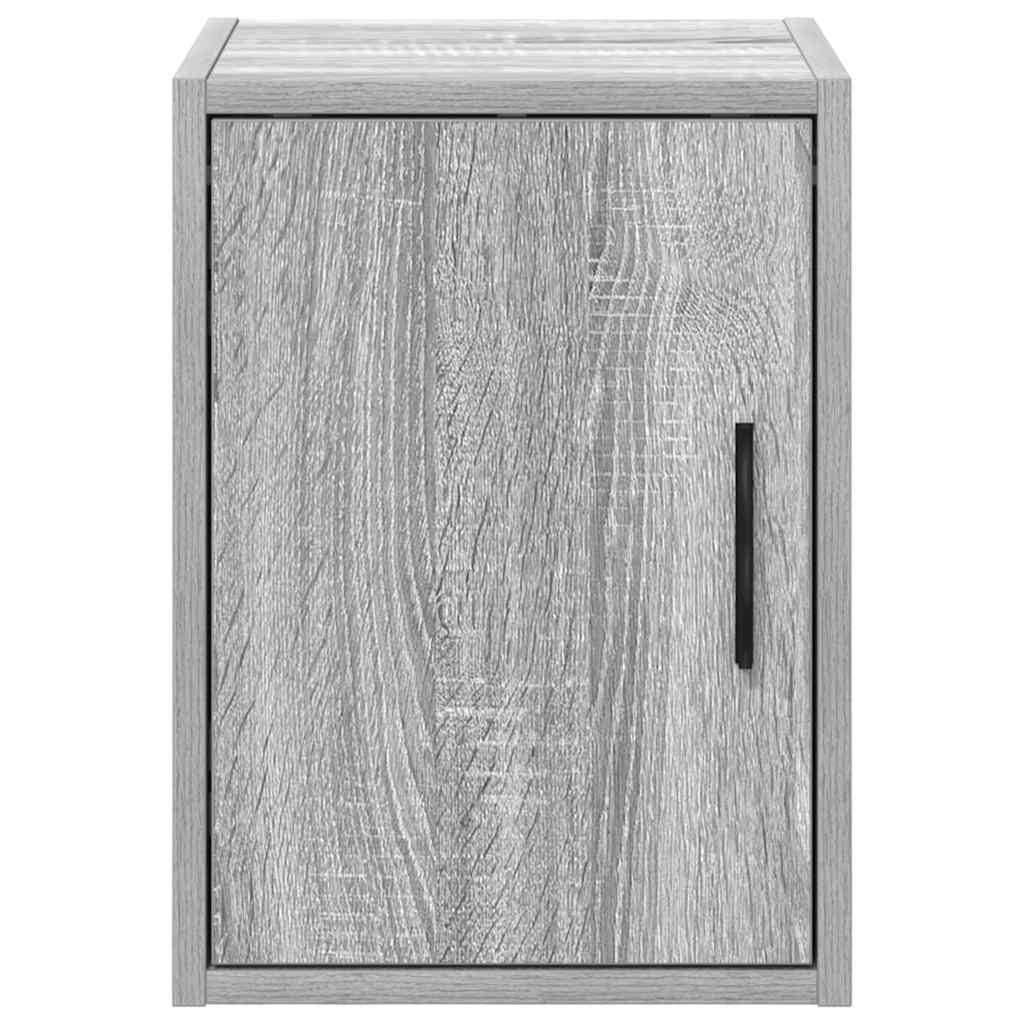 Garage Wall Cabinets 2 pcs Grey Sonoma Engineered Wood
