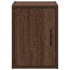 Garage Wall Cabinet Brown Oak Engineered Wood