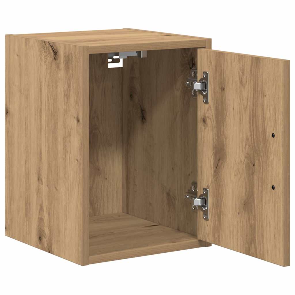 Garage Wall Cabinet Artisan Oak Engineered Wood
