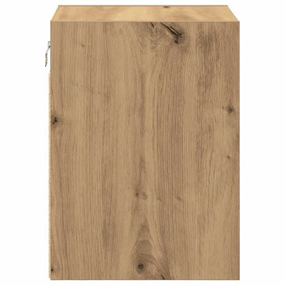 Garage Wall Cabinet Artisan Oak Engineered Wood