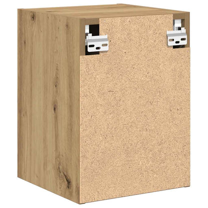 Garage Wall Cabinet Artisan Oak Engineered Wood