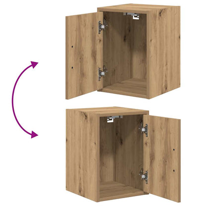 Garage Wall Cabinet Artisan Oak Engineered Wood