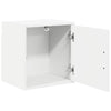 Garage Wall Cabinets 2 pcs White Engineered Wood