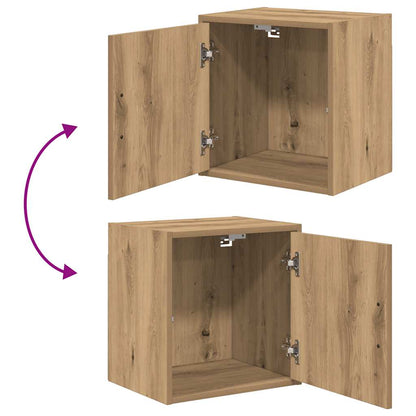 Garage Wall Cabinet Artisan Oak Engineered Wood