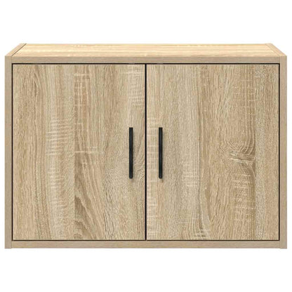 Garage Wall Cabinet Sonoma Oak Engineered Wood