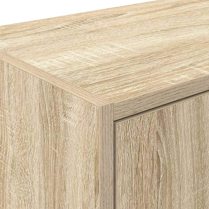 Garage Wall Cabinets 2 pcs Sonoma Oak Engineered Wood