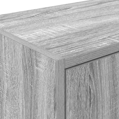 Garage Wall Cabinets 2 pcs Grey Sonoma Engineered Wood