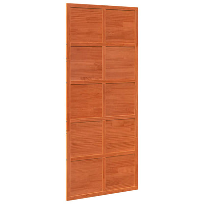 Barn Door Wax brown 90 x 208 cm Solid Pine Wood