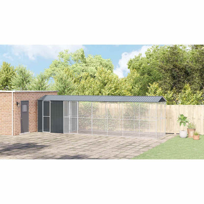Bird Cage Anthracite 860 x 208 x 247 cm Galvanised Steel