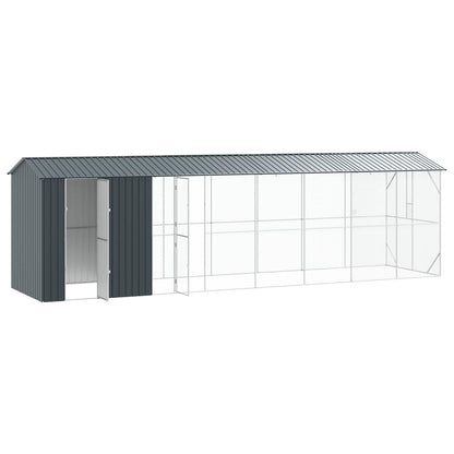 Bird Cage Anthracite 860 x 208 x 247 cm Galvanised Steel