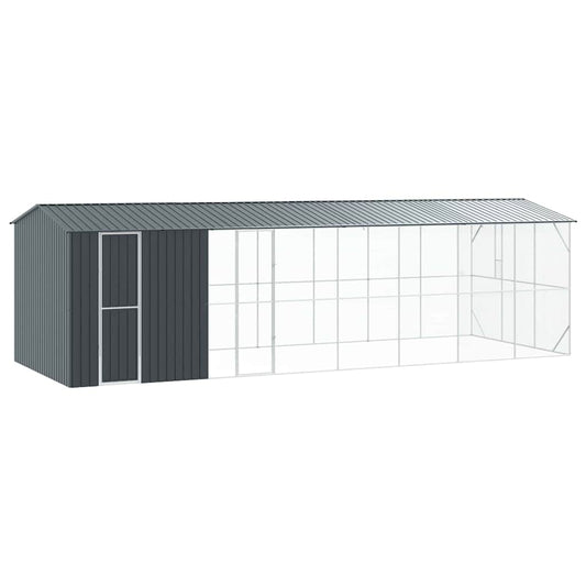 Bird Cage Anthracite 860 x 310 x 247 cm Galvanised Steel