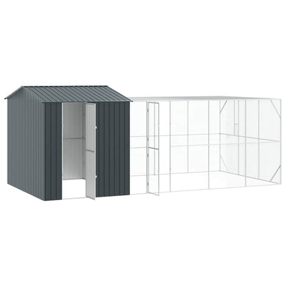 Bird Cage Anthracite 635 x 304 x 247 cm Galvanised Steel