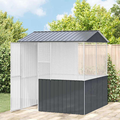 Bird Cage Anthracite 215 x 209 x 230 cm Galvanised Steel