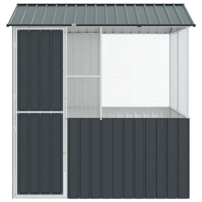 Bird Cage Anthracite 215 x 209 x 230 cm Galvanised Steel