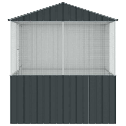 Bird Cage Anthracite 215 x 209 x 230 cm Galvanised Steel