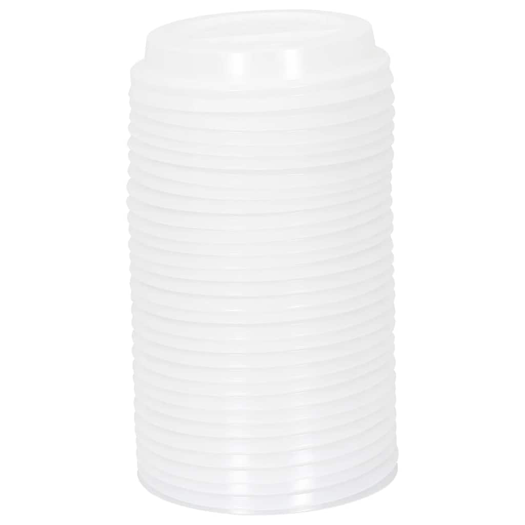 Paper Coffee Cups with Lids 1000 pcs 12oz 300ml