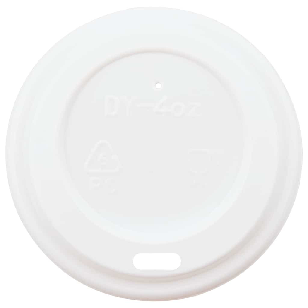 Paper Coffee Cups with Lids 1000 pcs 4oz 100ml