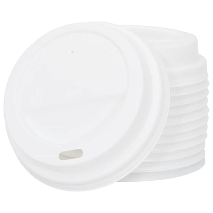Paper Coffee Cups with Lids 1000 pcs 8oz 200ml