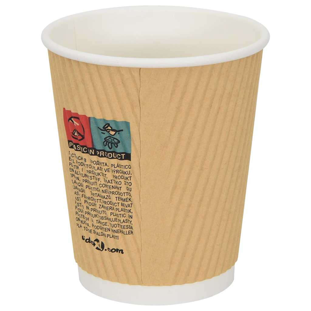 Paper Coffee Cups with Lids 1000 pcs 8oz 200ml