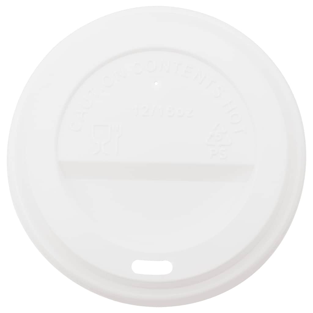 Paper Coffee Cups with Lids 1000 pcs 12oz 300ml