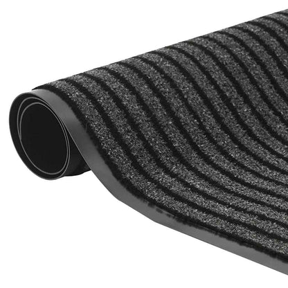 Doormat Black 60 x 180 cm Polypropylene
