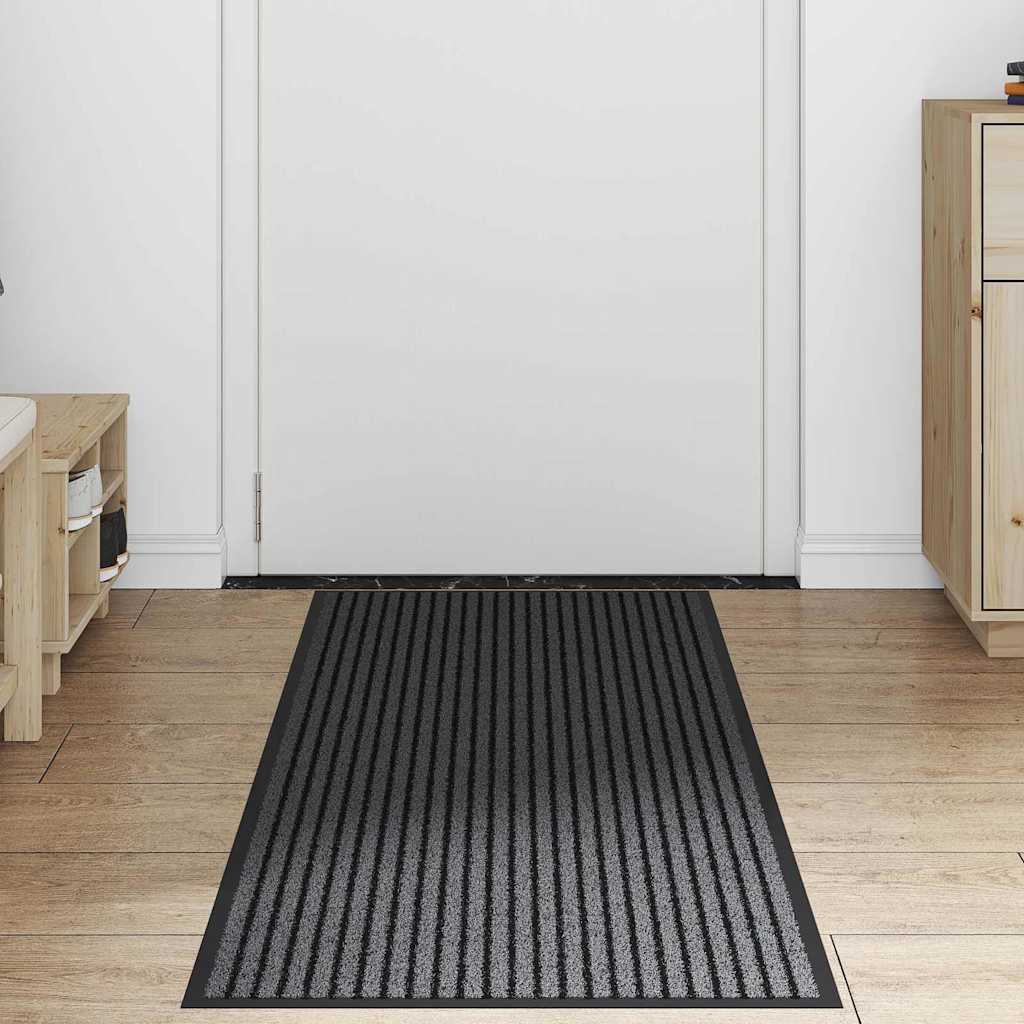 Doormat Black 60 x 180 cm Polypropylene
