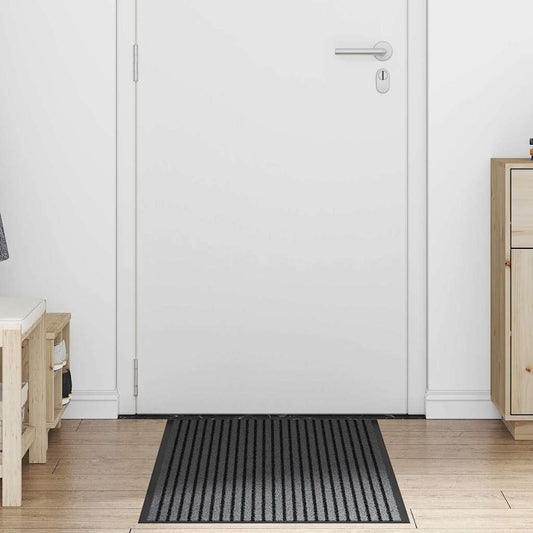 Doormat Black 60 x 180 cm Polypropylene