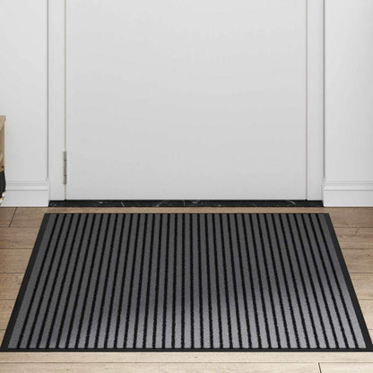Doormat Black 80 x 120 cm Polypropylene