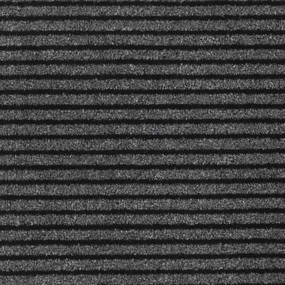 Doormat Black 80 x 120 cm Polypropylene