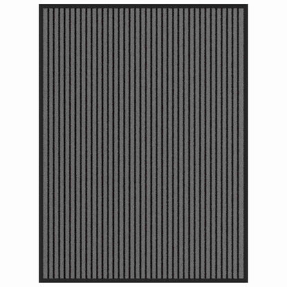 Doormat Black 80 x 120 cm Polypropylene