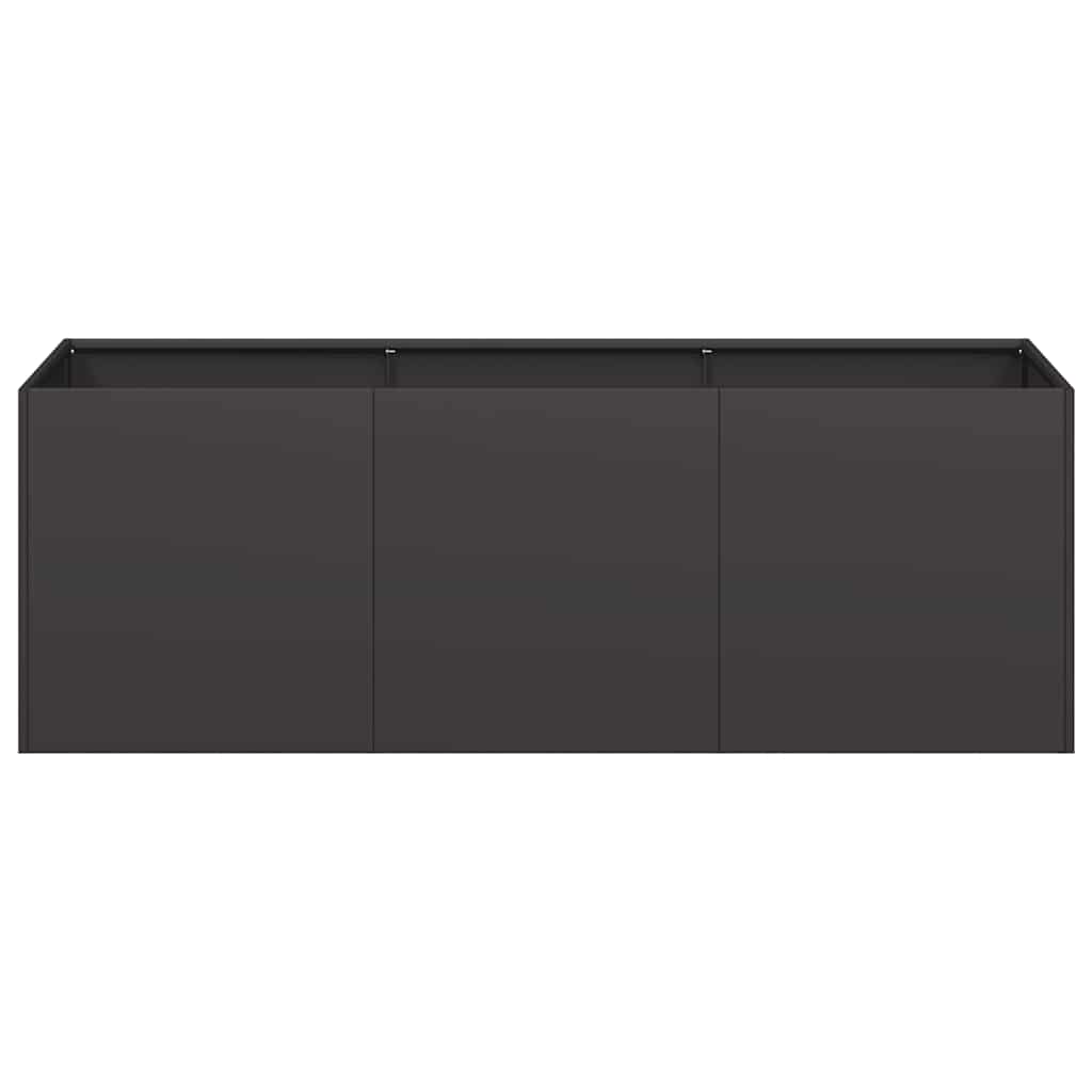 Planter Black Cold-rolled Steel Large Outdoor Planter Planters
