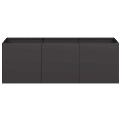 Planter Black Cold-rolled Steel Large Outdoor Planter Planters