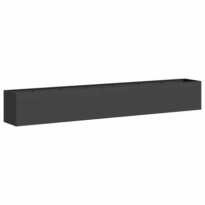 Planter Black Cold-rolled Steel Large Planters Planter
