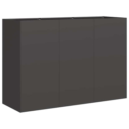 Planter Black Cold-Rolled Steel Large Planters Planter