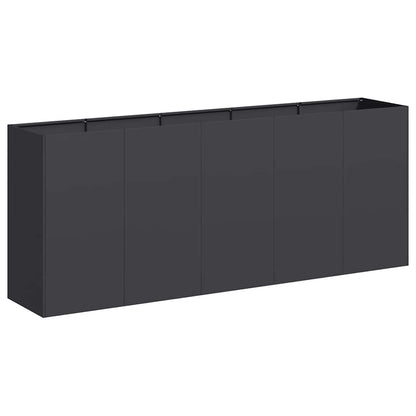 Planter Black Cold-rolled Steel Large Durable Planter
