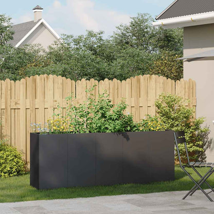 Planter Black Cold-rolled Steel Large Durable Planter