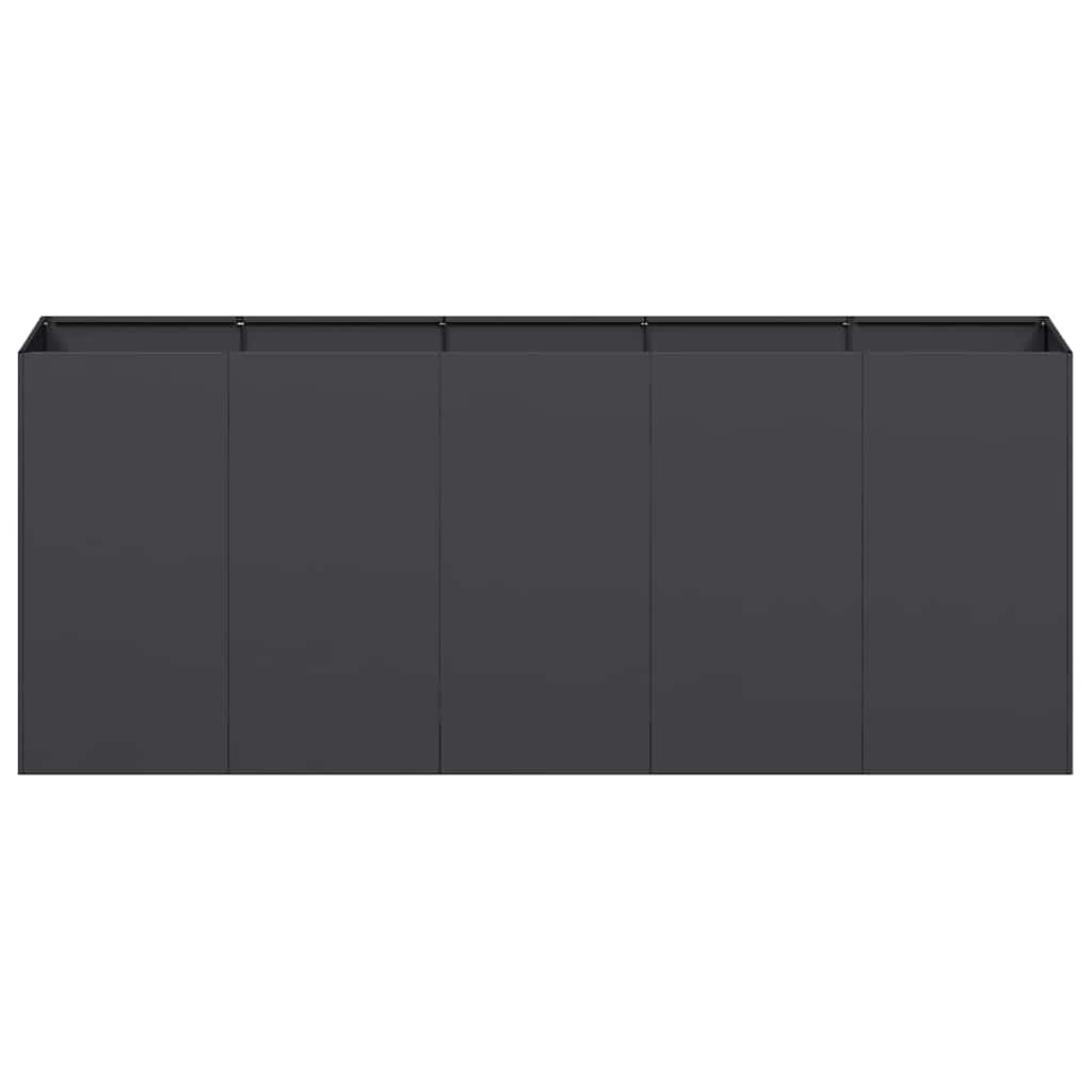Planter Black Cold-rolled Steel Large Durable Planter