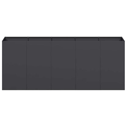 Planter Black Cold-rolled Steel Large Durable Planter