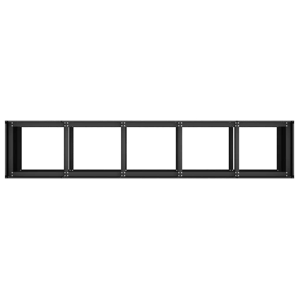 Planter Black Cold-rolled Steel Large Durable Planter
