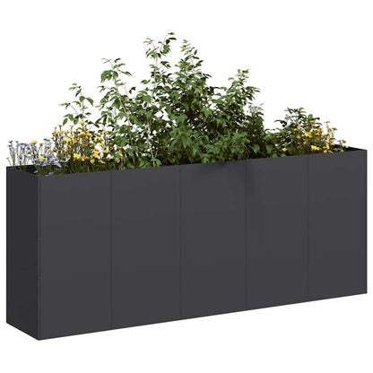 Planter Black Cold-rolled Steel Large Durable Planter