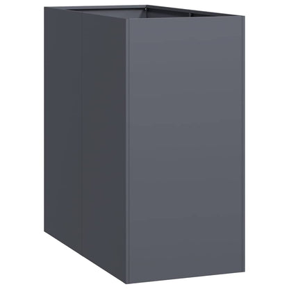 Planter Anthracite 40x80x80 cm Steel