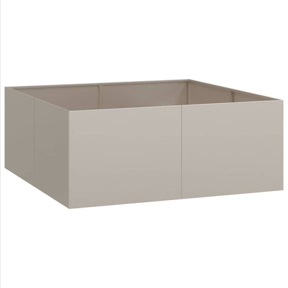 Garden Planter Rusty 100 x 100 x 40 cm