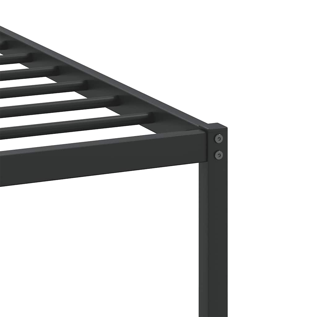 Bed Frame without Mattress Sonoma Oak 107x203 cm Engineered Wood