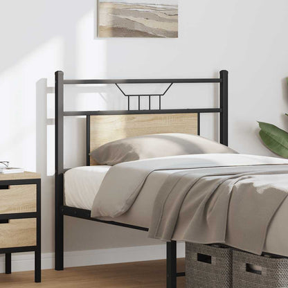 Replace Headboard Sonoma Oak 90 cm Engineered Wood and Steel