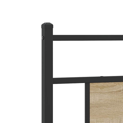 Replace Headboard Sonoma Oak 90 cm Engineered Wood and Steel
