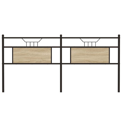 Replace Headboard Sonoma Oak 180 cm Engineered Wood and Steel