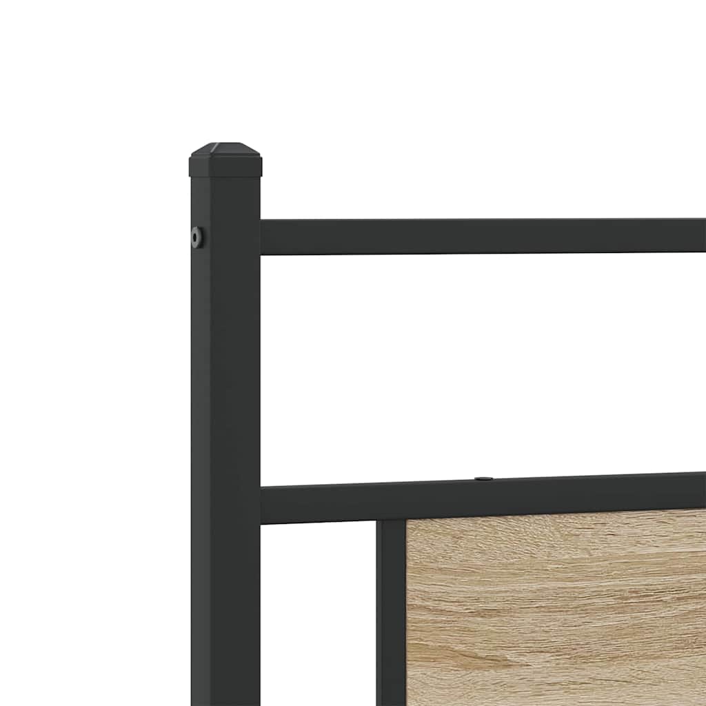 Replace Headboard Sonoma Oak 180 cm Engineered Wood and Steel
