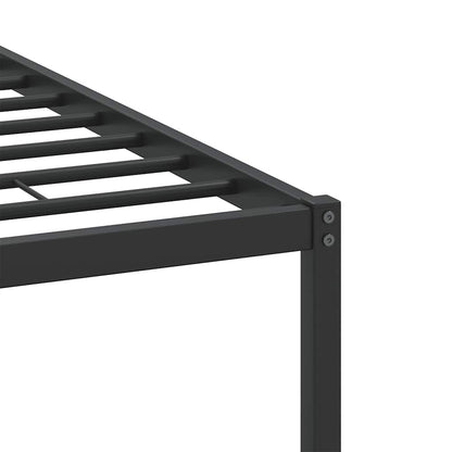 Bed Frame without Mattress Brown Oak 150x200 cm King Size Engineered Wood
